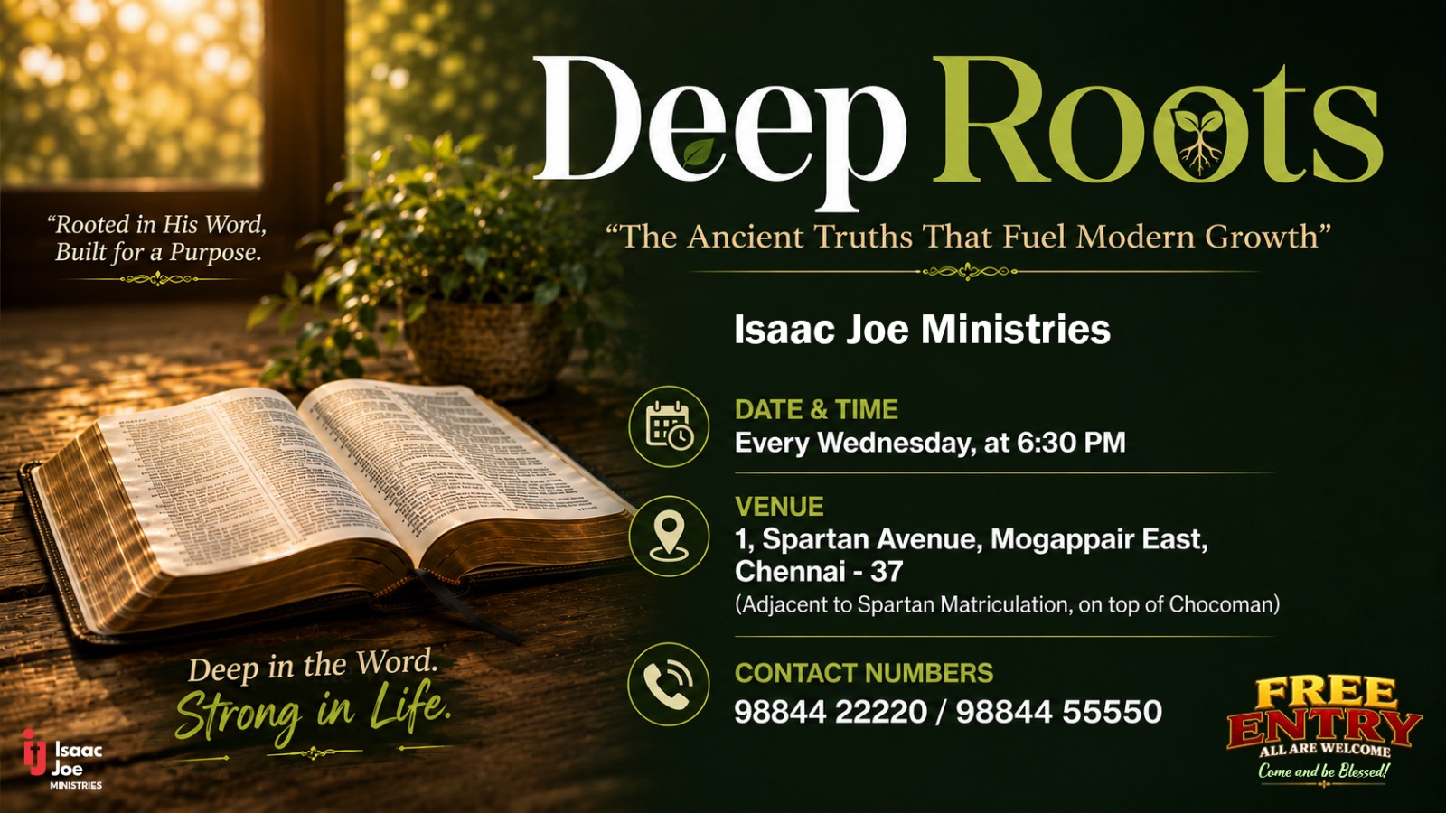 Wednesday Training Program — Growing Together